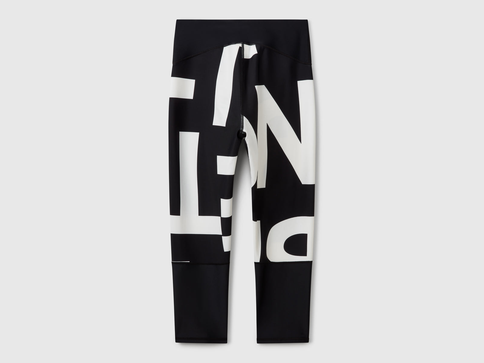 Logo sports leggings da donna nero 2 | Benetton Outlet