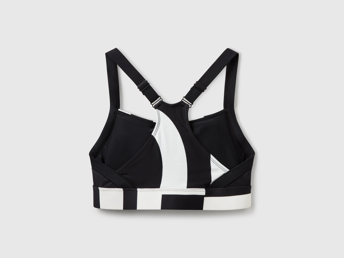 Top bra sportivo con imbottitura