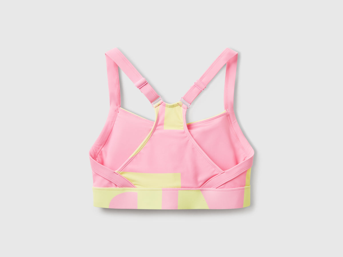 Top bra sportivo con imbottitura
