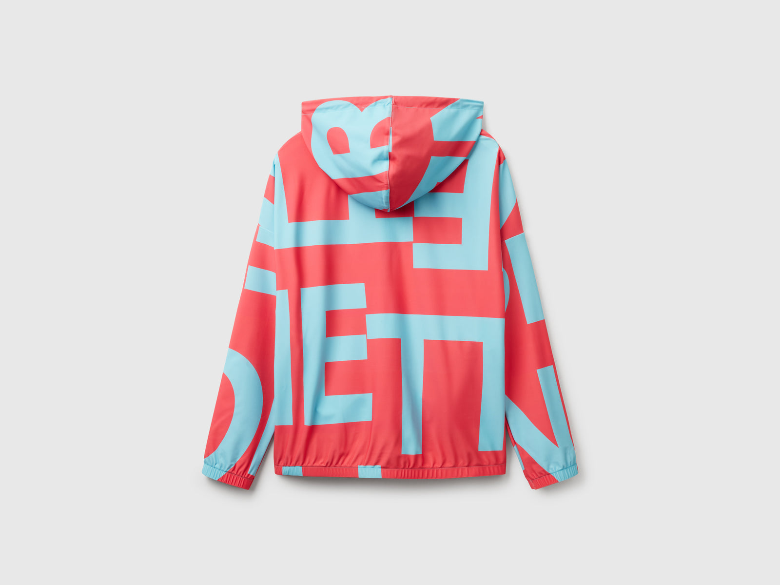 Felpa sportiva con stampa logo da donna multi-color 2 | Benetton Outlet