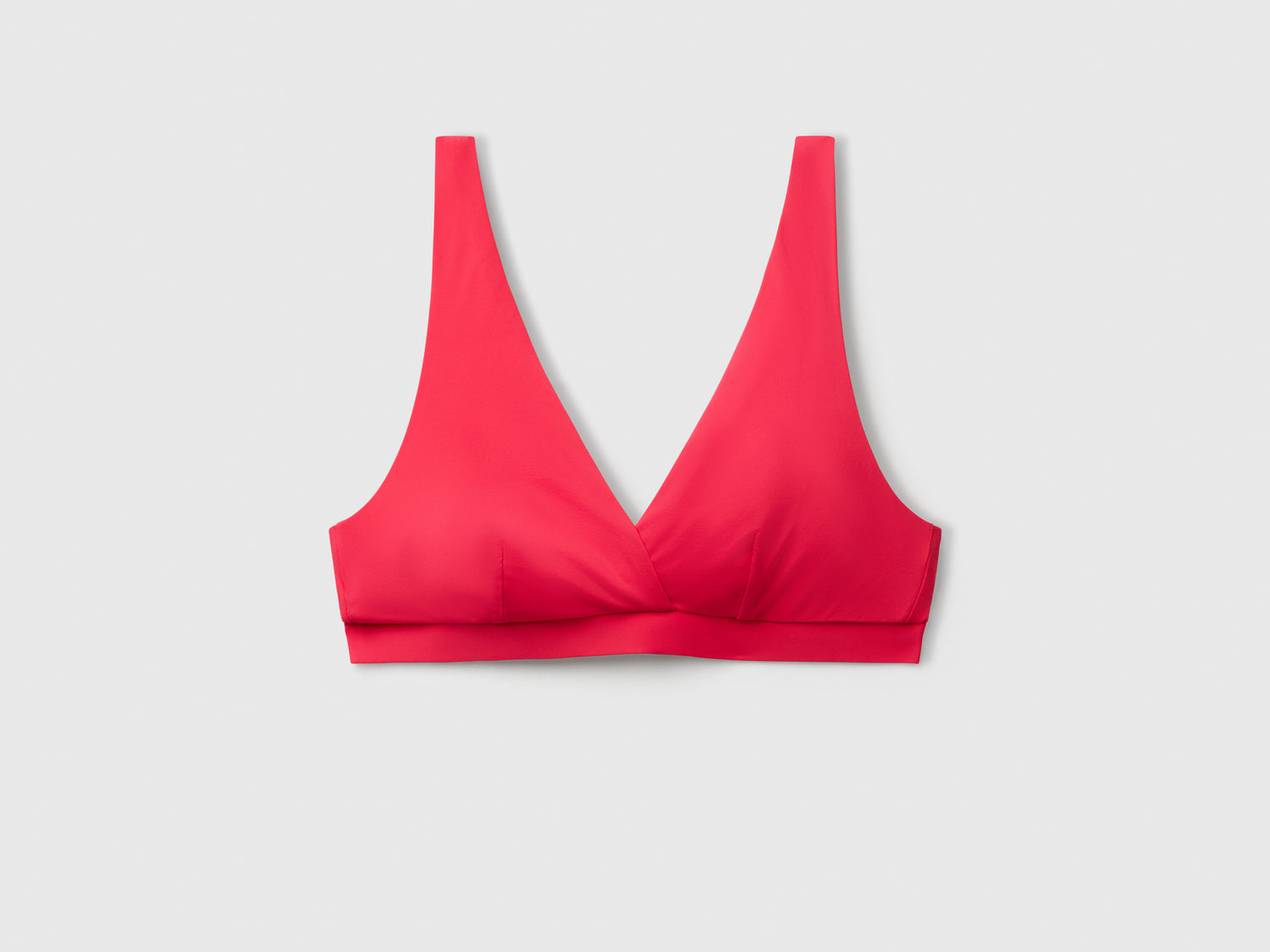 ECONYL® beach bra da donna fucsia | Benetton Outlet
