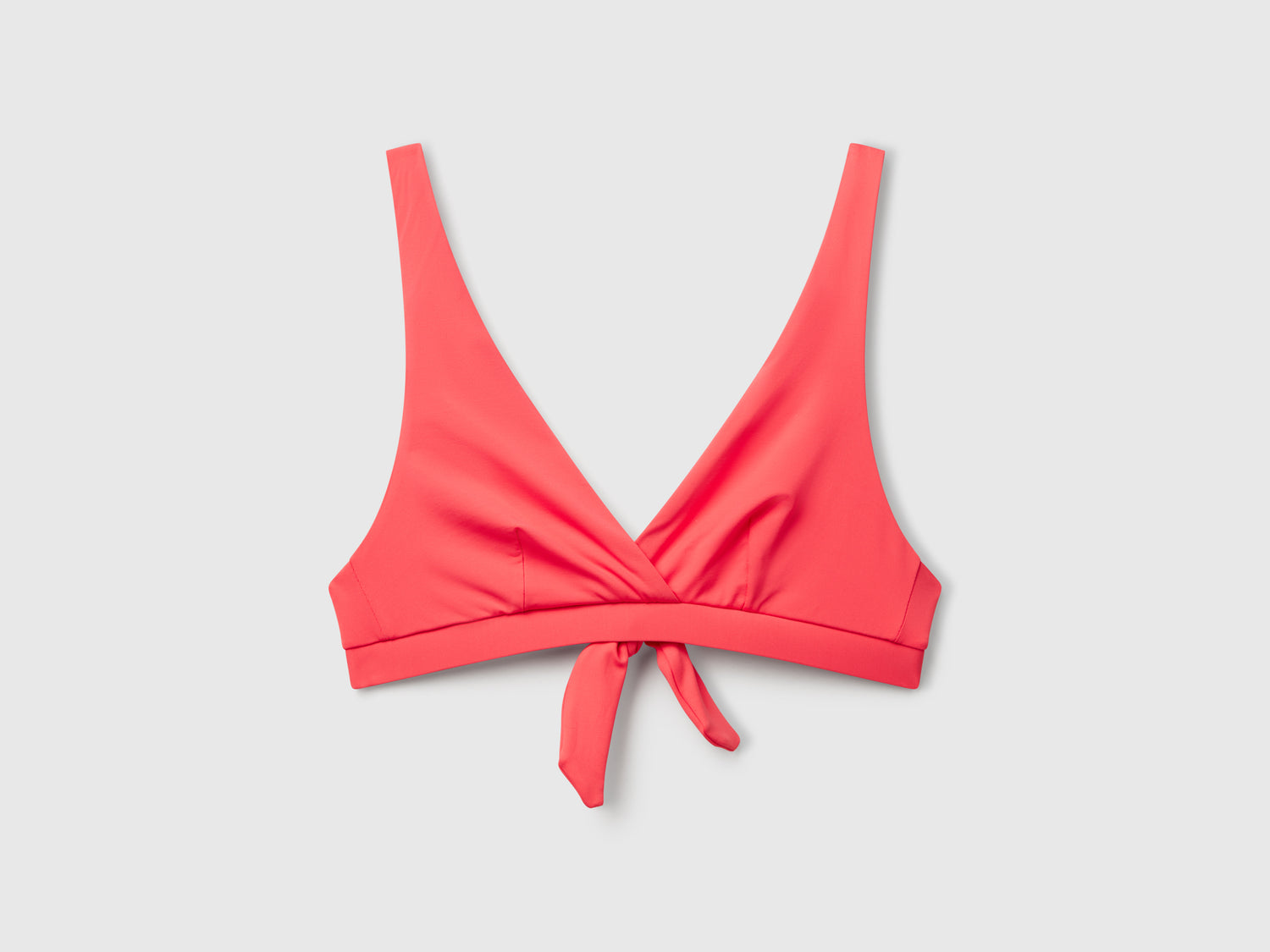 Reggiseno mare in ECONYL® da donna corallo | Benetton Outlet