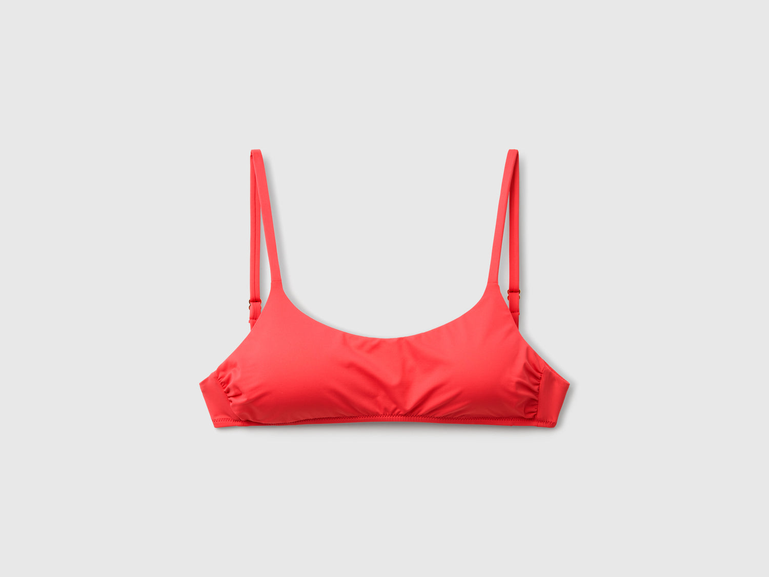 ECONYL® costume brassiere da donna corallo | Benetton Outlet