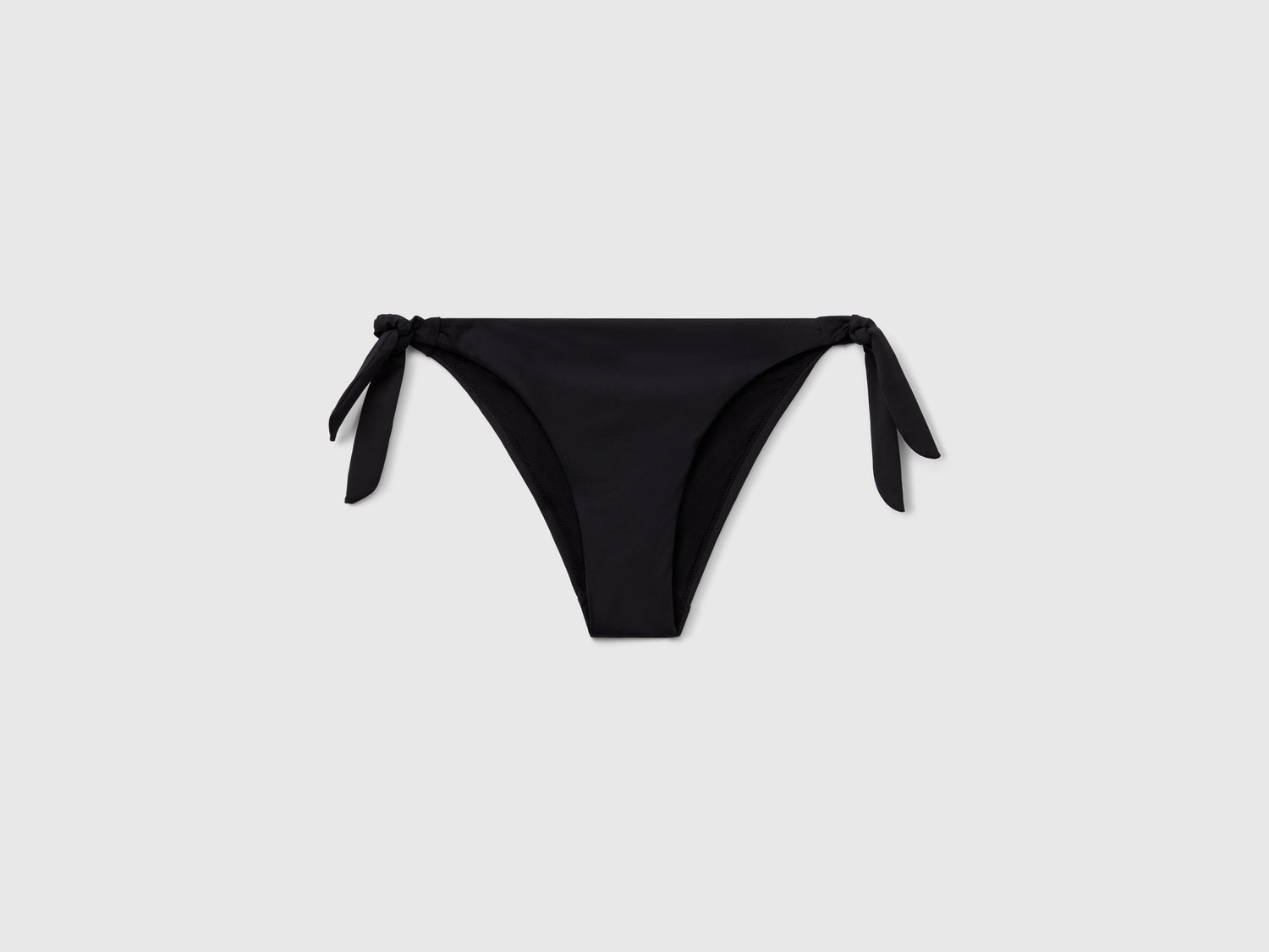 ECONYL® Swim Briefs with Bows da donna nero | Benetton Outlet