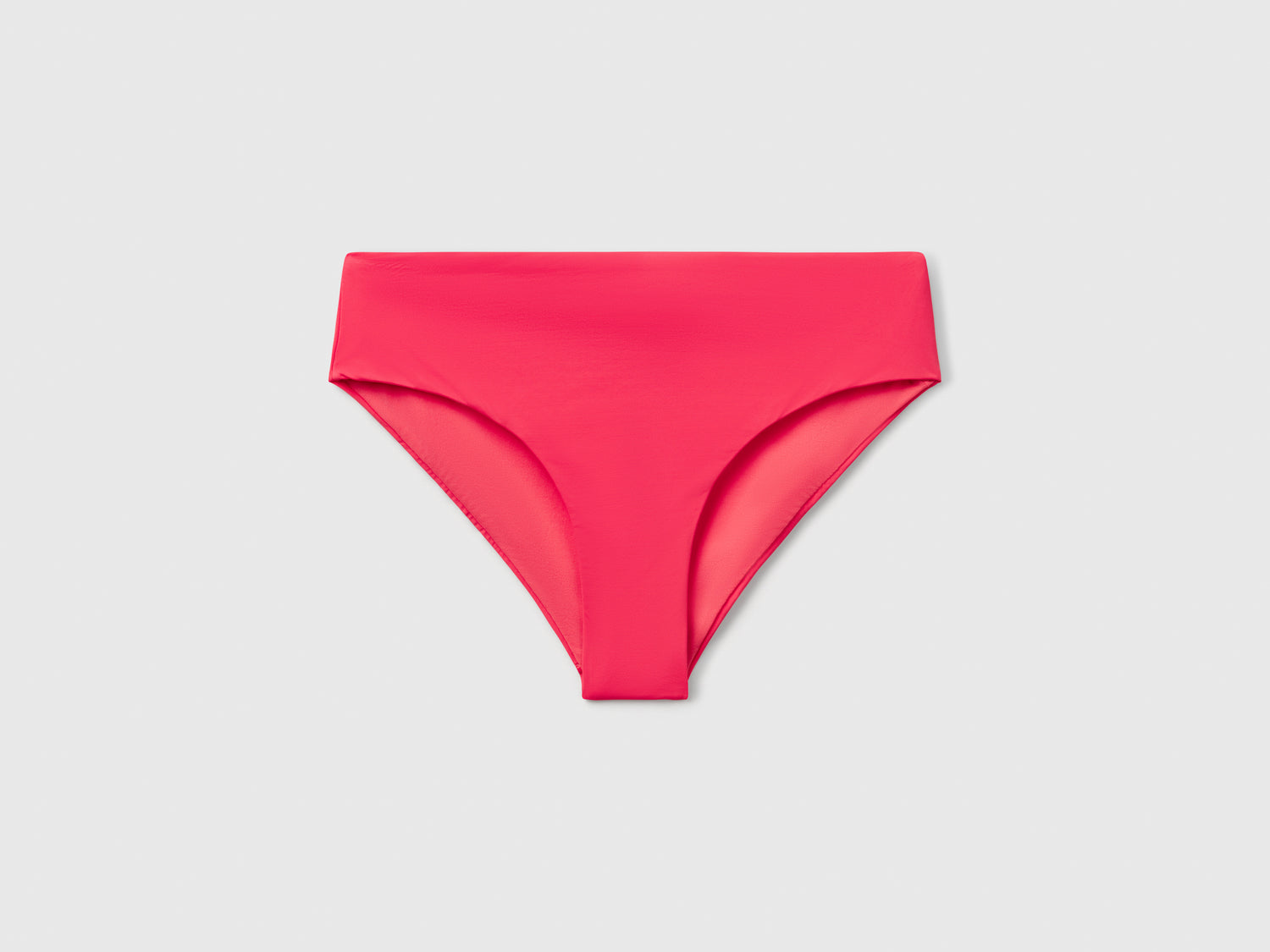 Slip mare fianco alto in ECONYL® da donna fucsia | Benetton Outlet