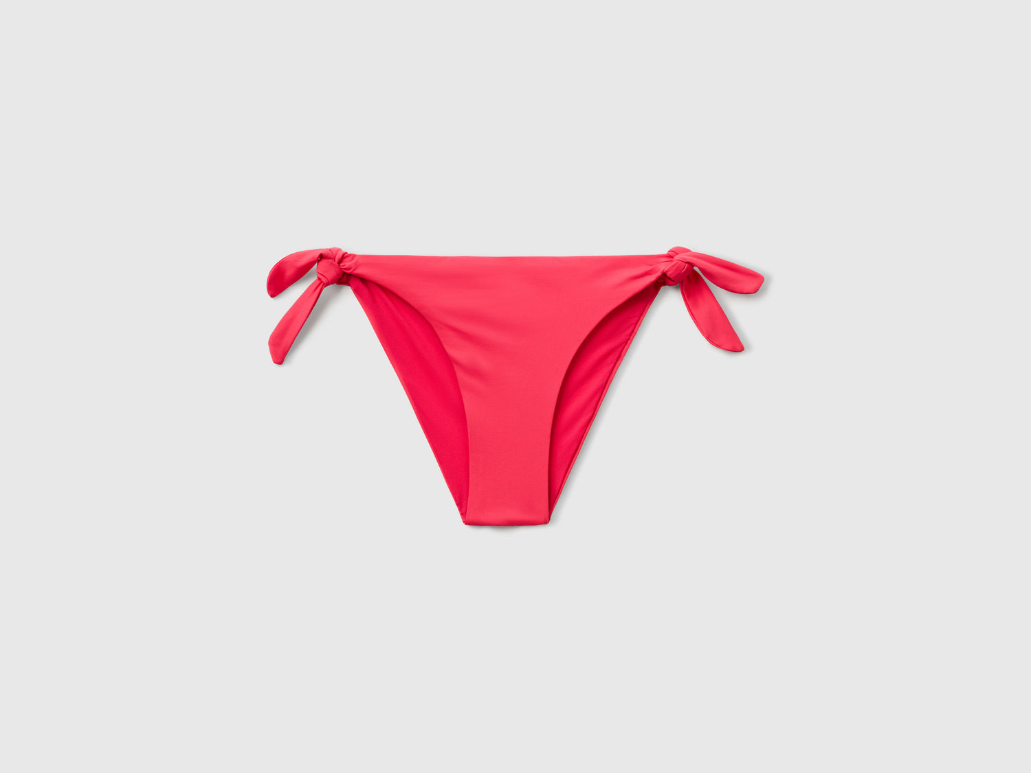 Slip costume con fiocchi laterali da donna fucsia | Benetton Outlet