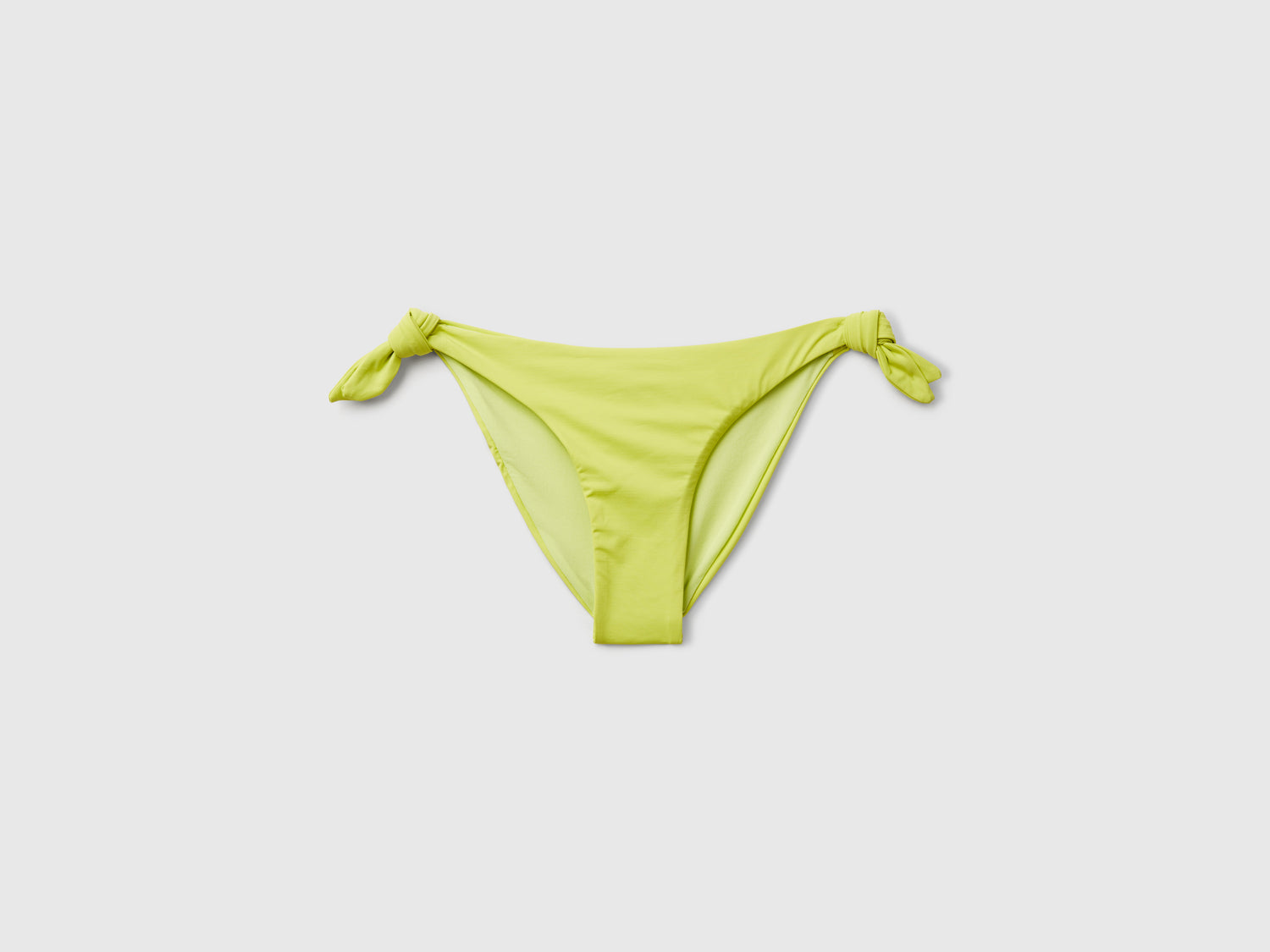Slip costume con fiocchi laterali da donna lime | Benetton Outlet