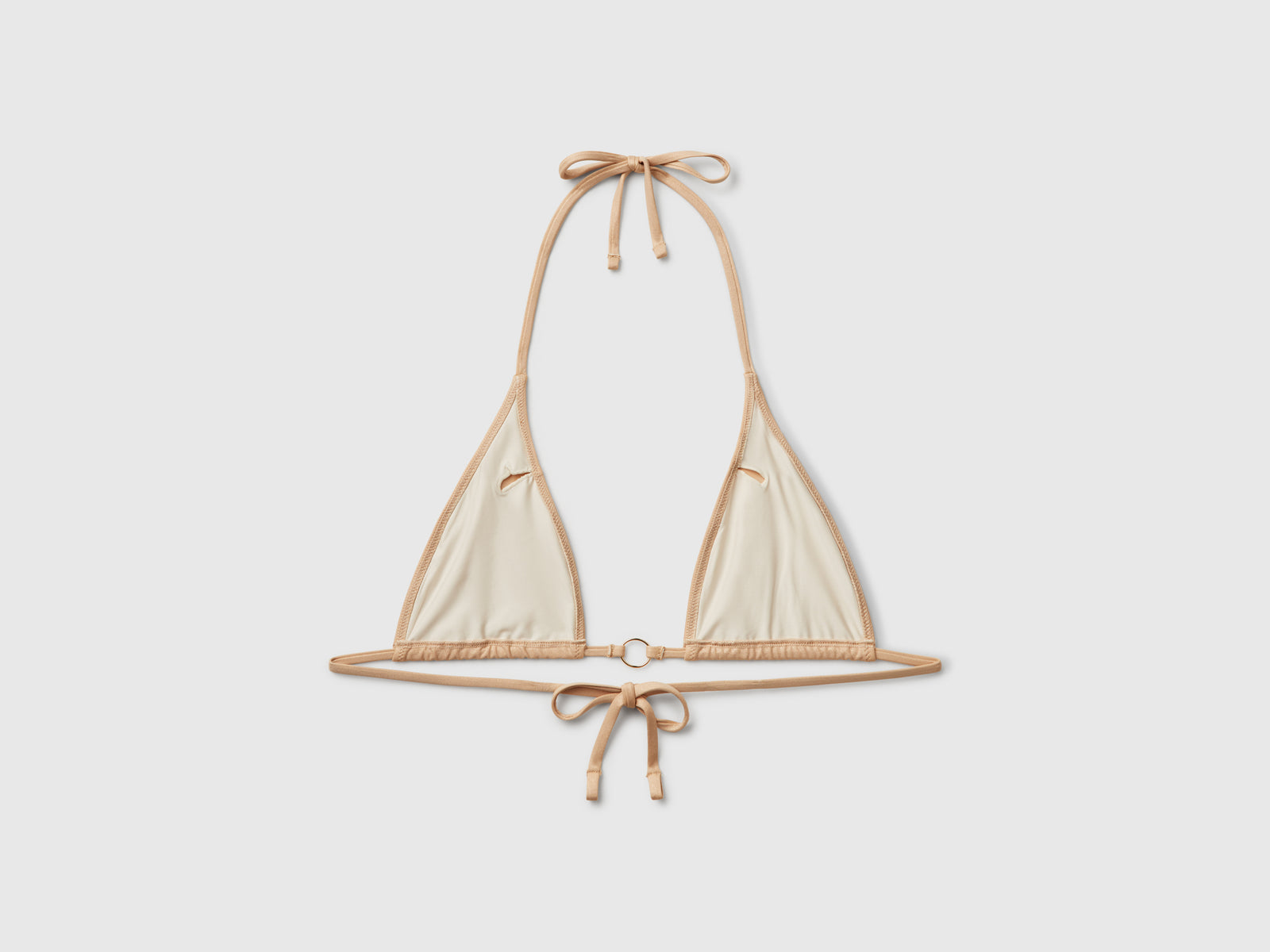 Laminated effect sea triangle da donna oro 2 | Benetton Outlet