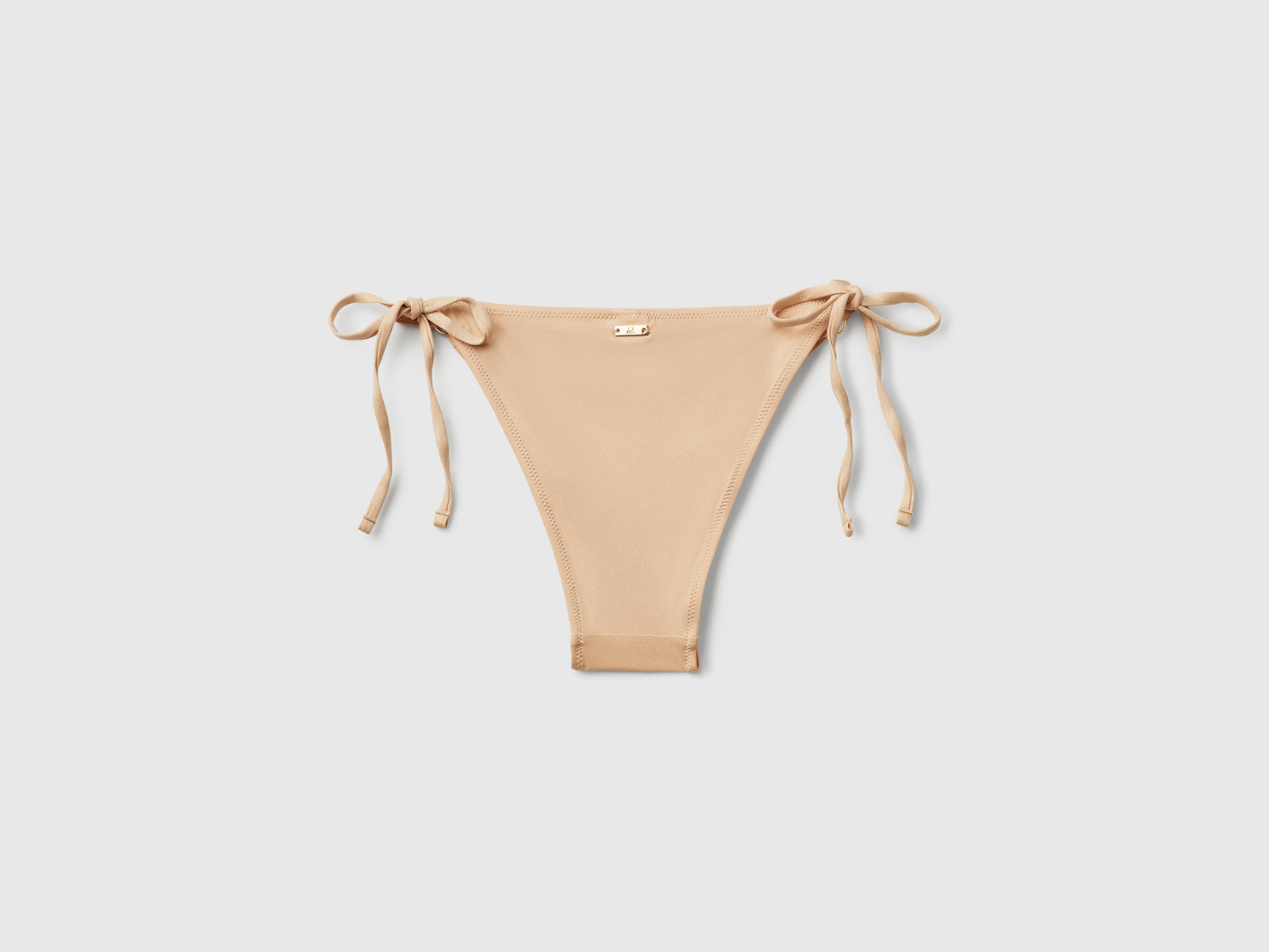 Slip costume effetto laminato da donna oro 2 | Benetton Outlet
