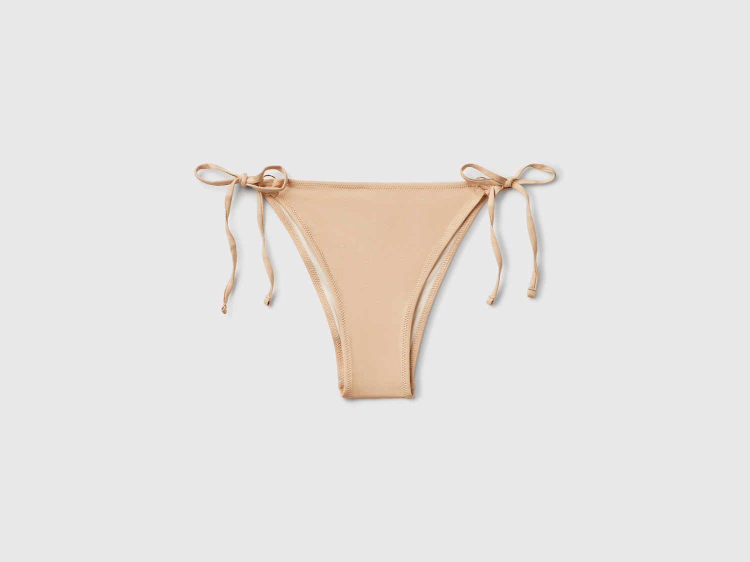 Slip costume effetto laminato da donna oro | Benetton Outlet