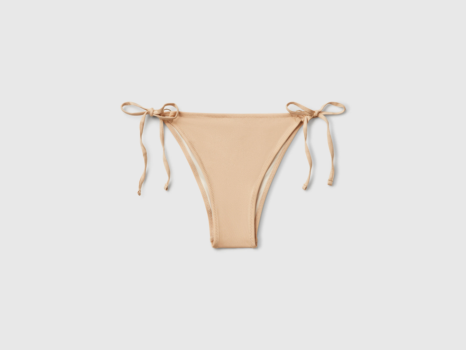 Slip costume effetto laminato da donna oro | Benetton Outlet