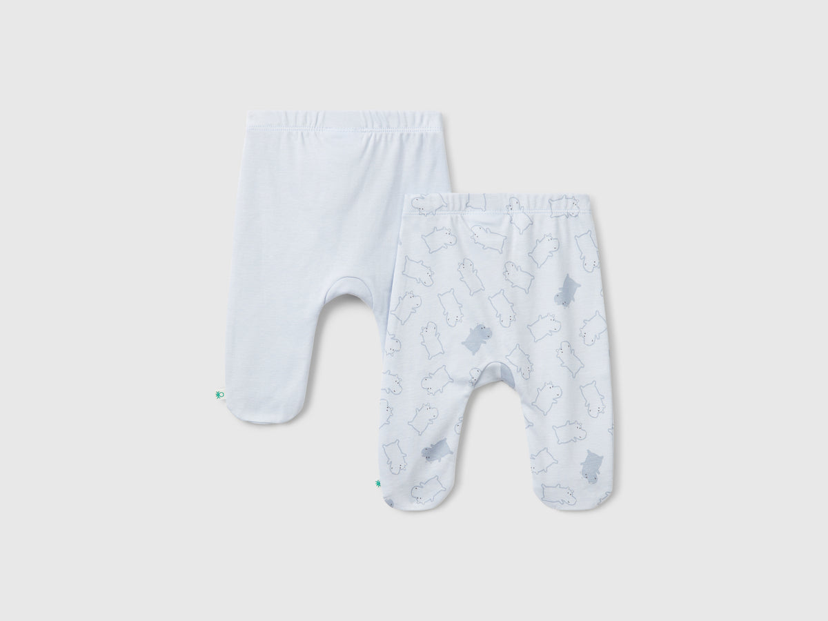 Due pantaloni in cotone