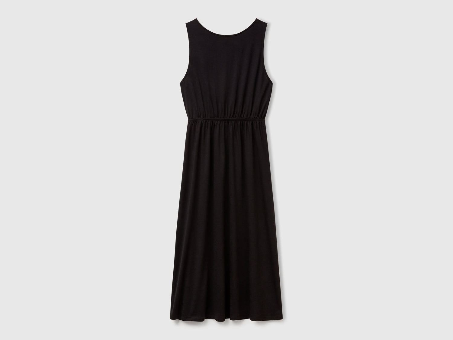 Vestito con apertura sul retro da donna nero | Benetton Outlet