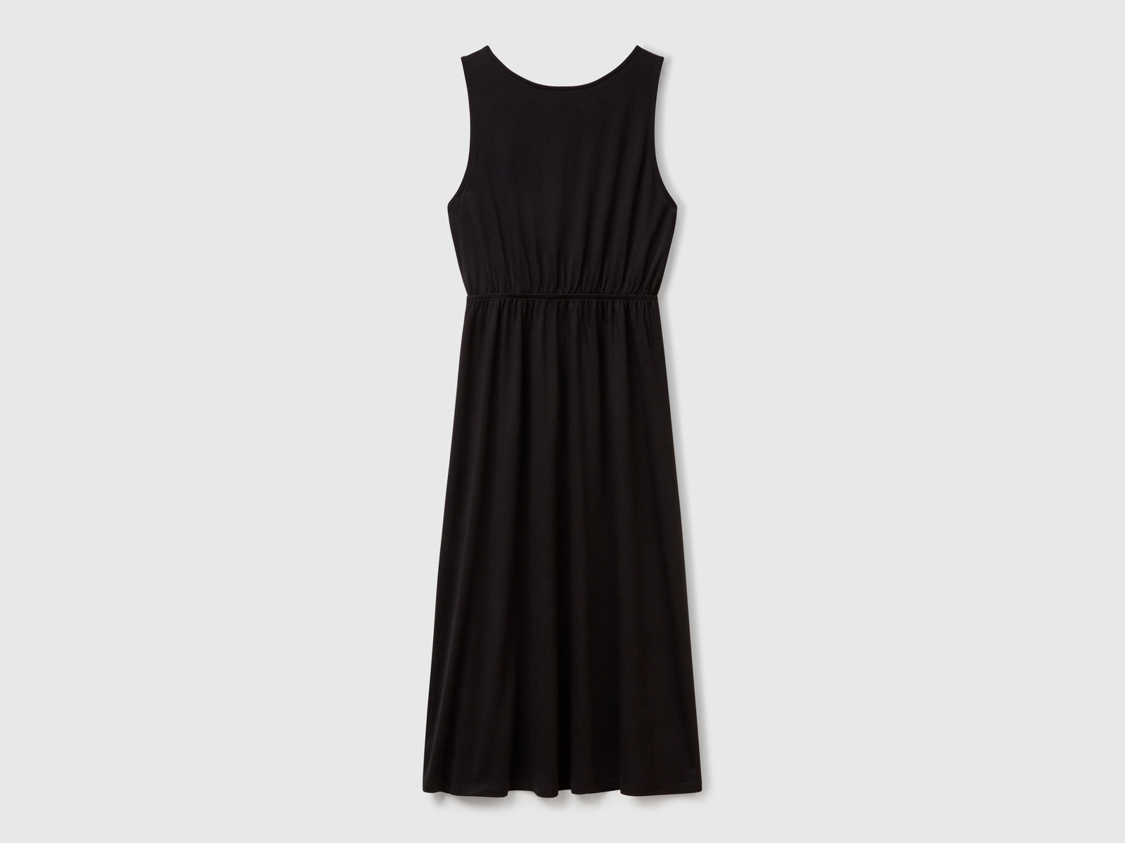 Vestito con apertura sul retro da donna nero | Benetton Outlet