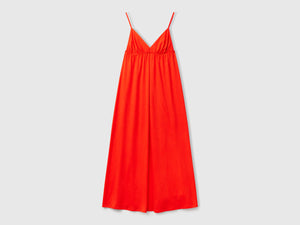 Cotton and viscose blend dress