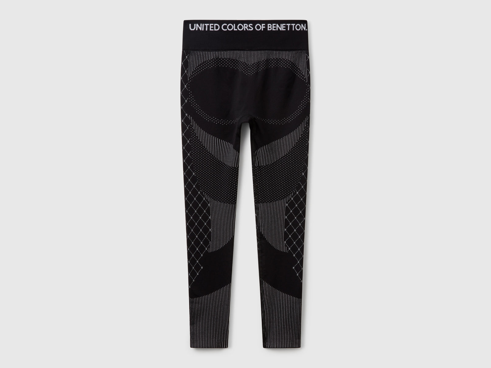 Seamless sports leggings da donna nero 2 | Benetton Outlet