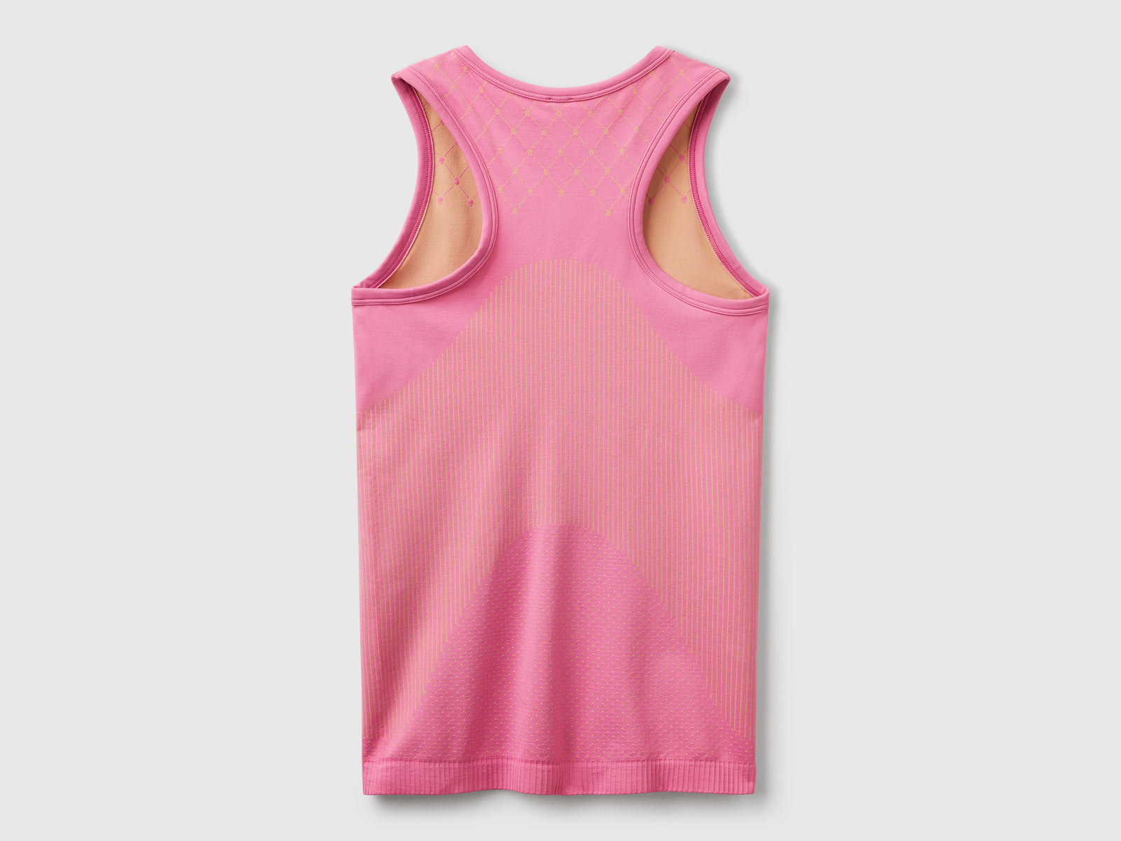 Seamless sports tank top da donna rosa 2 | Benetton Outlet