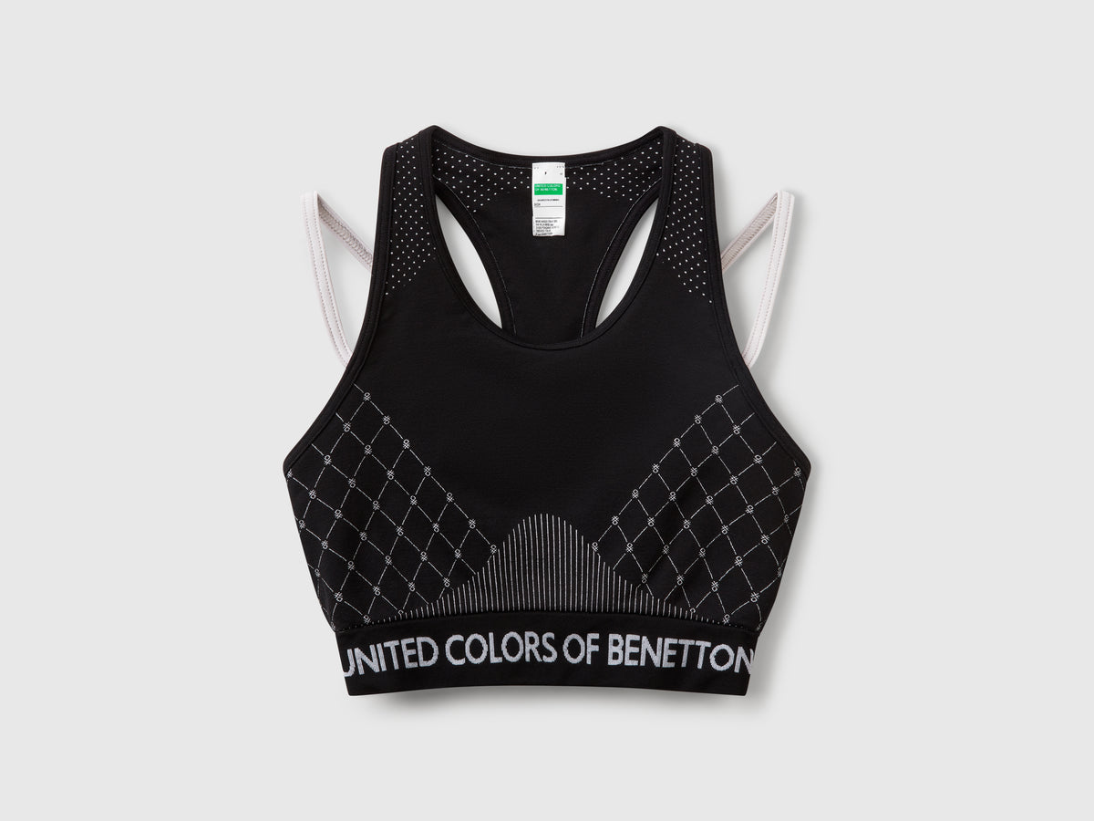 Top brassiere senza cuciture