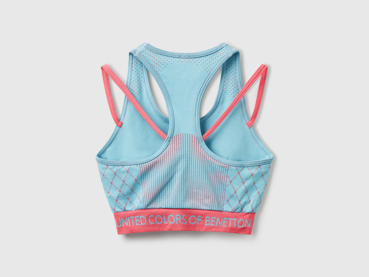 Top brassiere senza cuciture