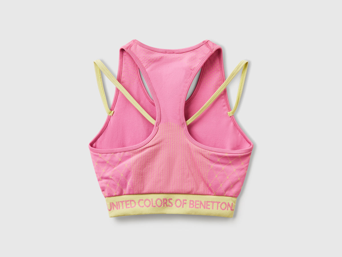 Top brassiere senza cuciture