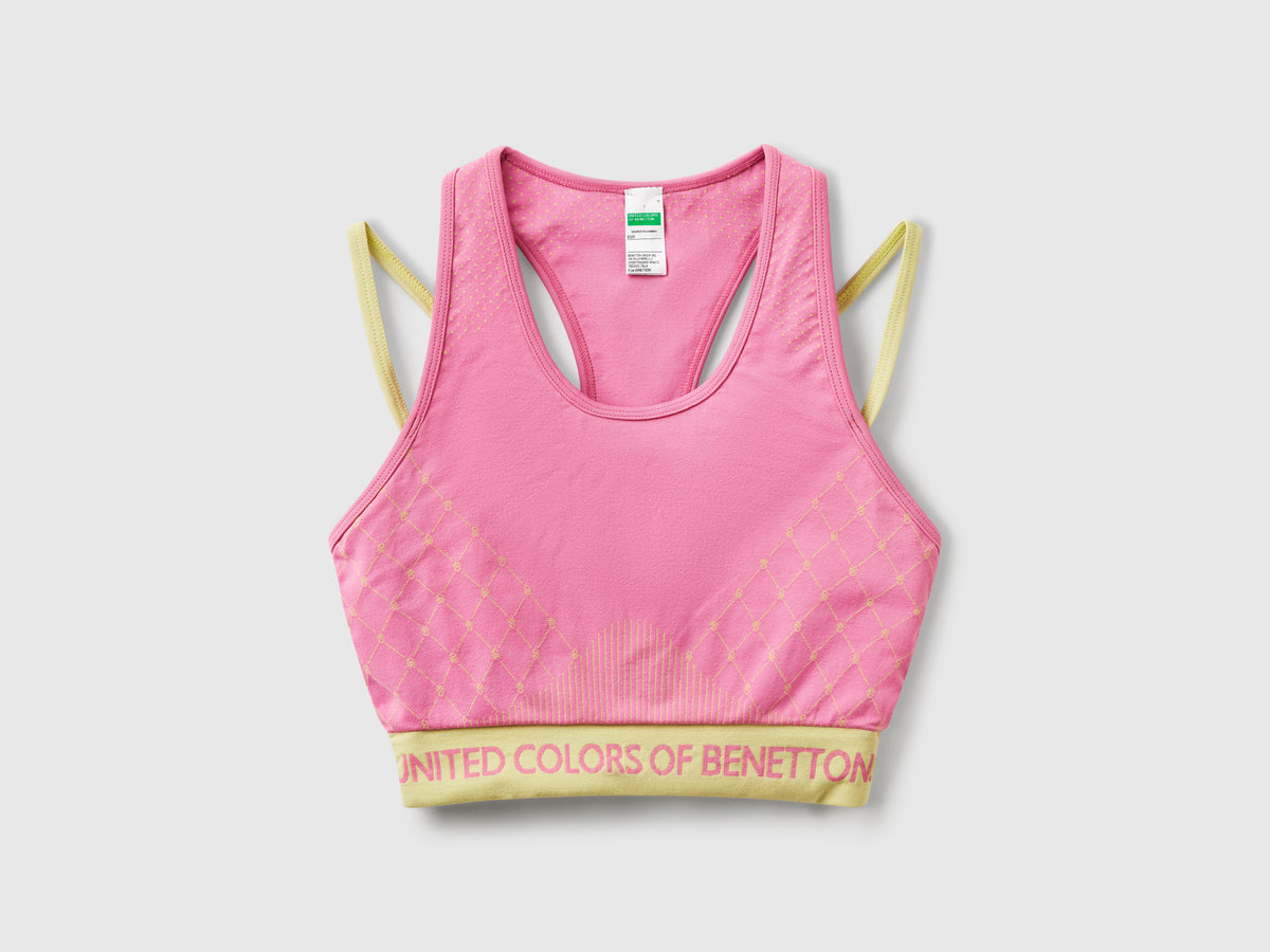 Top brassiere senza cuciture