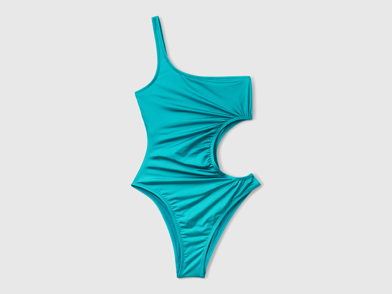 Costume intero cut out da donna turchese | Benetton Outlet