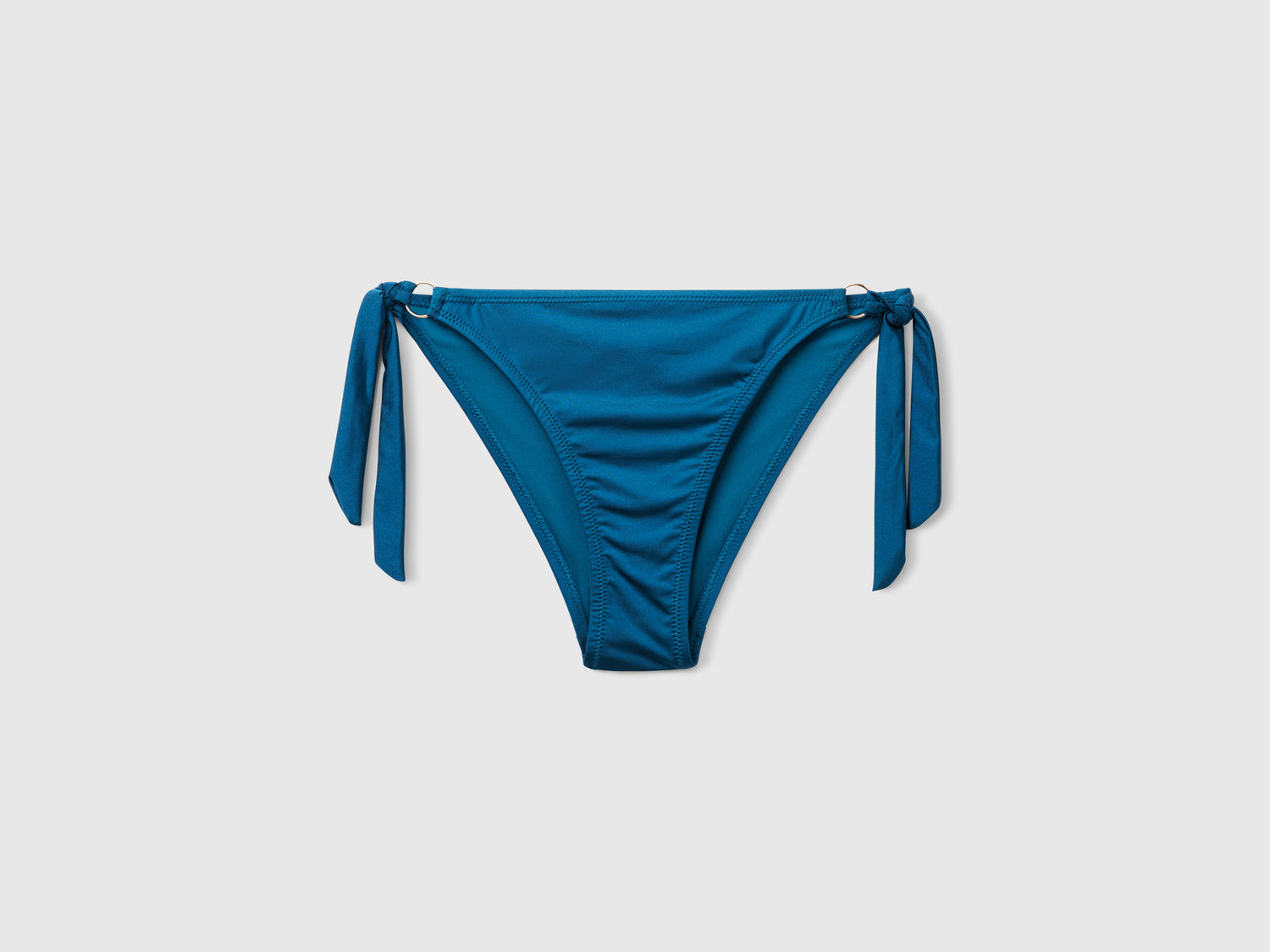 Slip mare con fiocchi da donna verde ottanio | Benetton Outlet