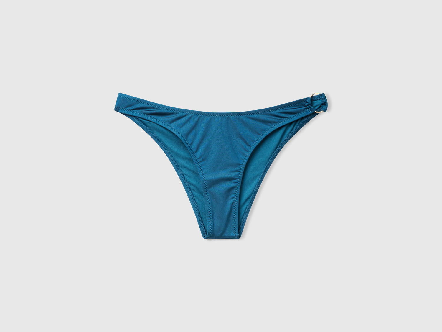 Slip mare con anelli da donna verde ottanio | Benetton Outlet
