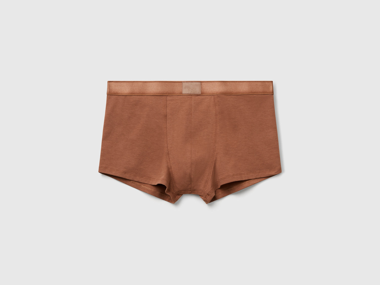 Boxer in misto cotone da uomo marrone | Benetton Outlet