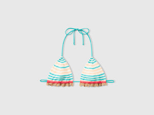 Triangolo mare in pizzo crochet