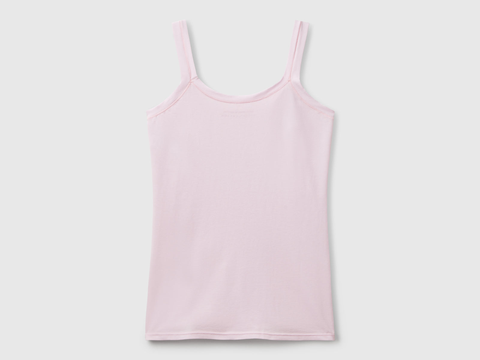 Super stretch cotton undershirt da donna rosa 2 | Benetton Outlet