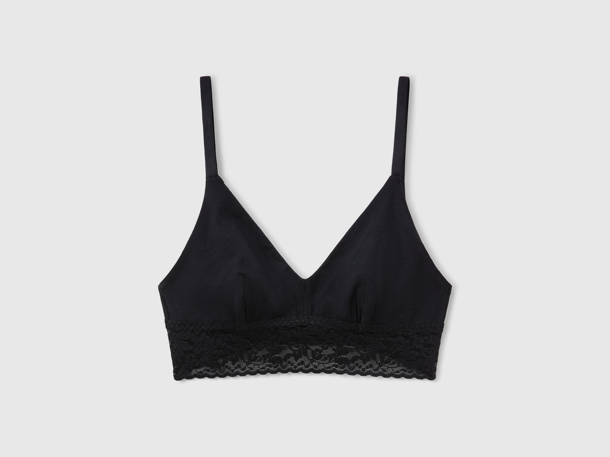 Bralette in cotone super stretch
