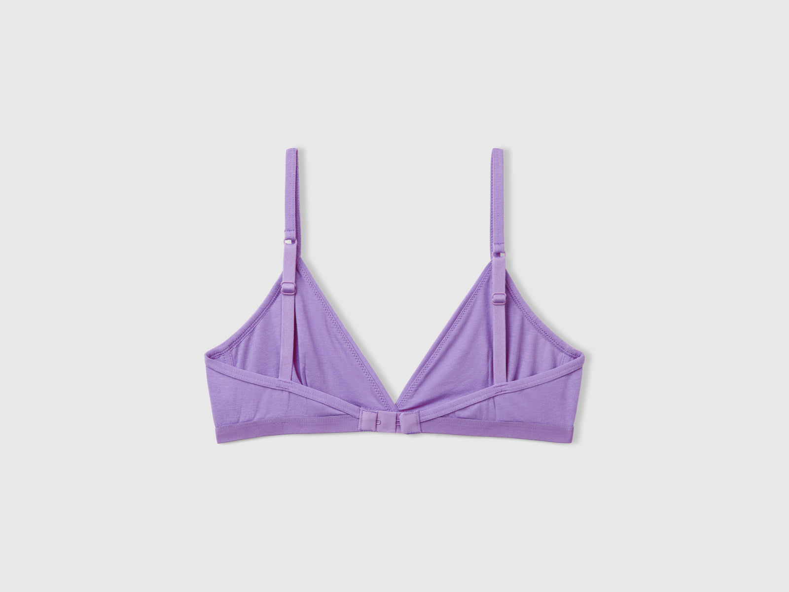 Reggiseno in cotone super stretch da donna pervinca 2 | Benetton Outlet