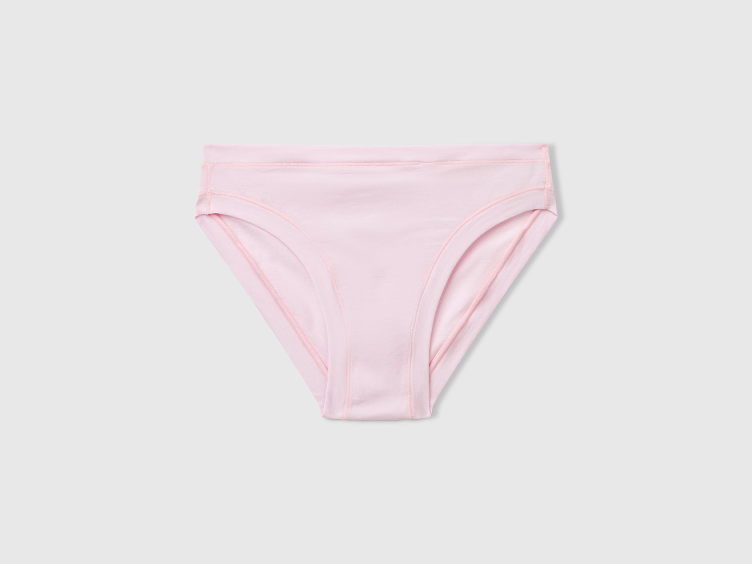 Slip a vita bassa in cotone super stretch da donna lilla | Benetton Outlet