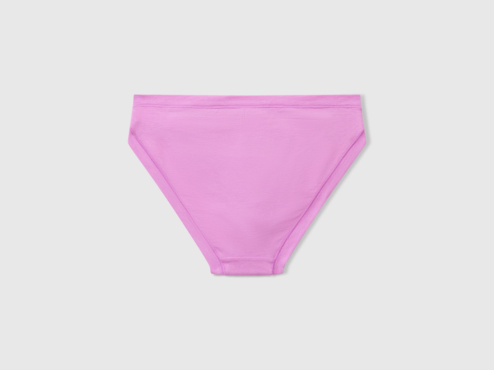 Slip a vita bassa in cotone super stretch da donna malva 2 | Benetton Outlet