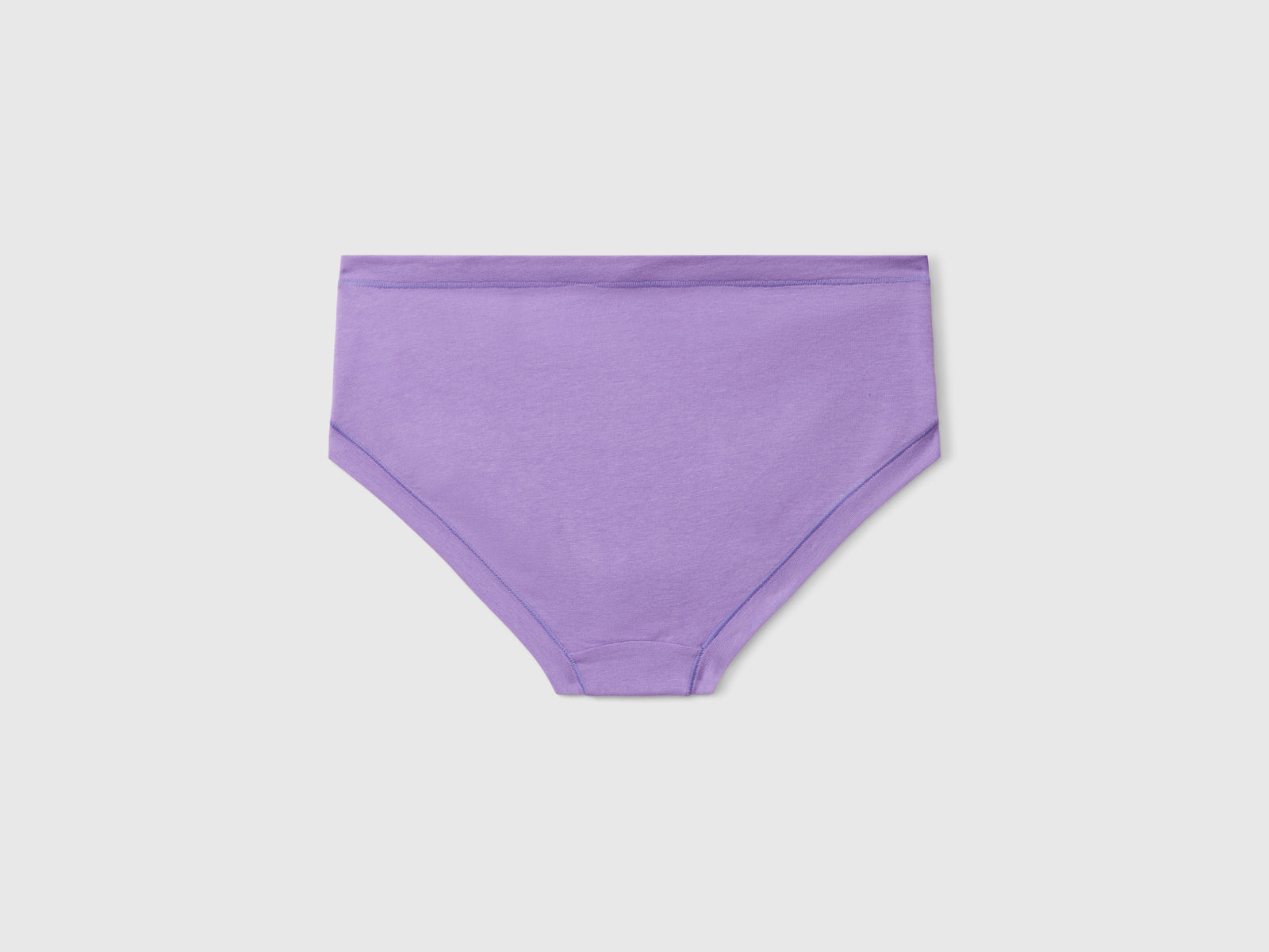 Slip fianco alto in cotone super stretch da donna pervinca 2 | Benetton Outlet