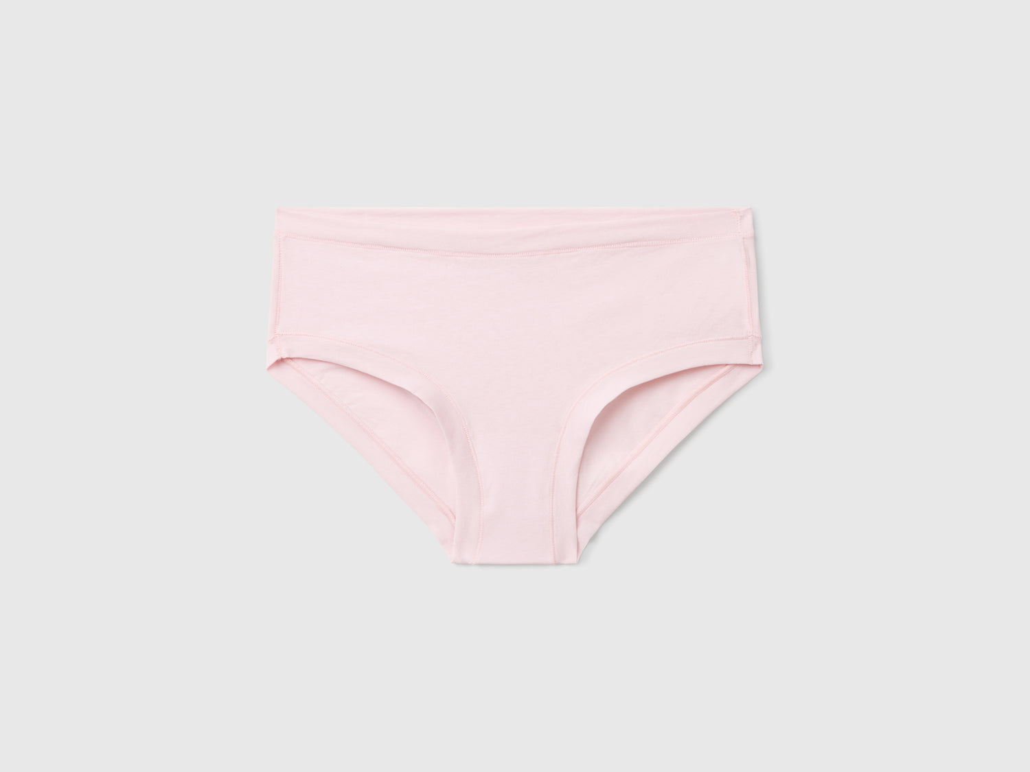 Slip fianco alto in cotone super stretch da donna lilla | Benetton Outlet