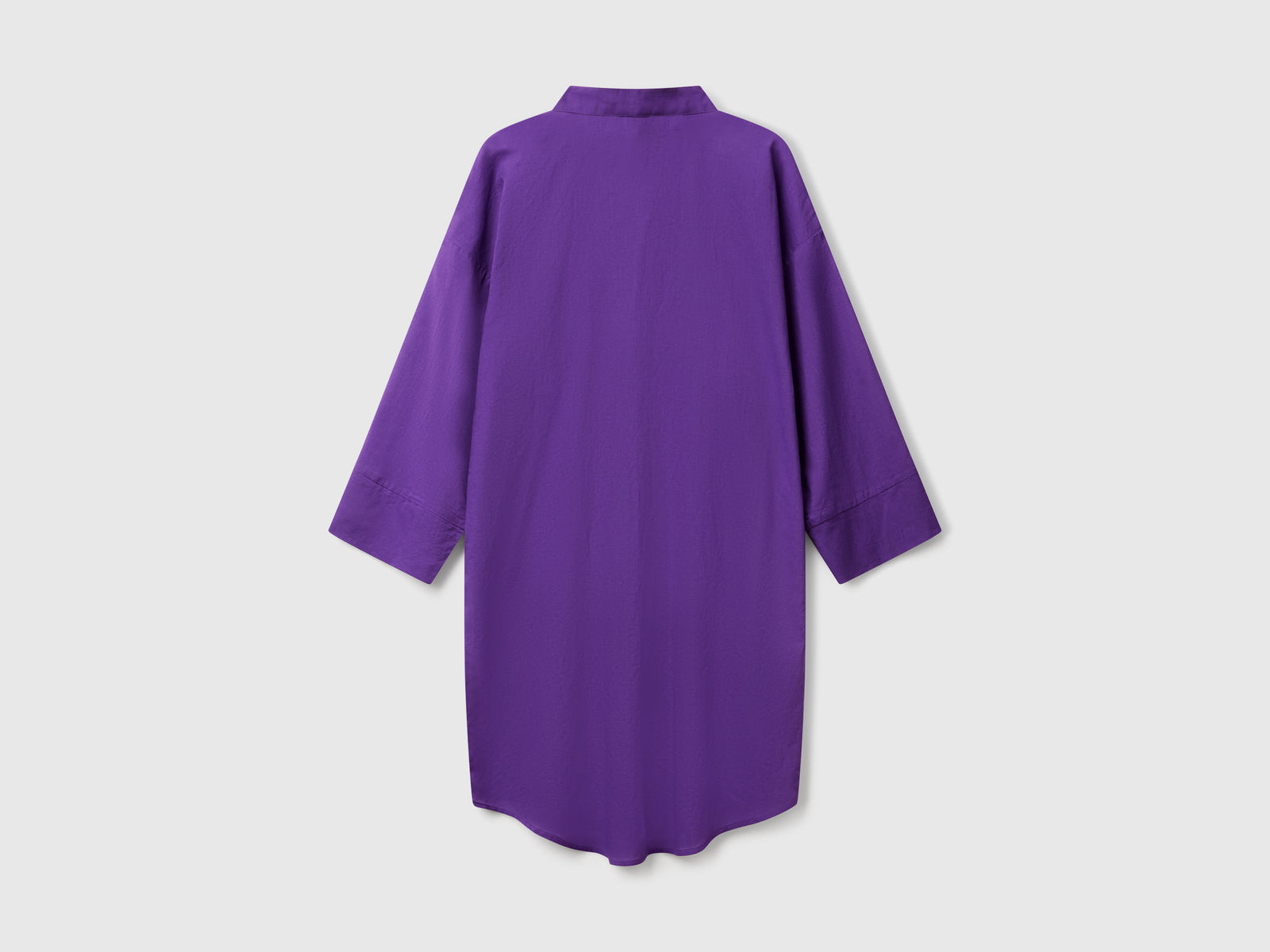 Shirt dress da donna viola 2 | Benetton Outlet