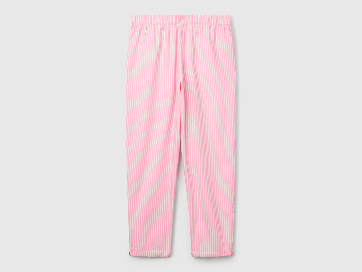 Pantaloni a righe verticali