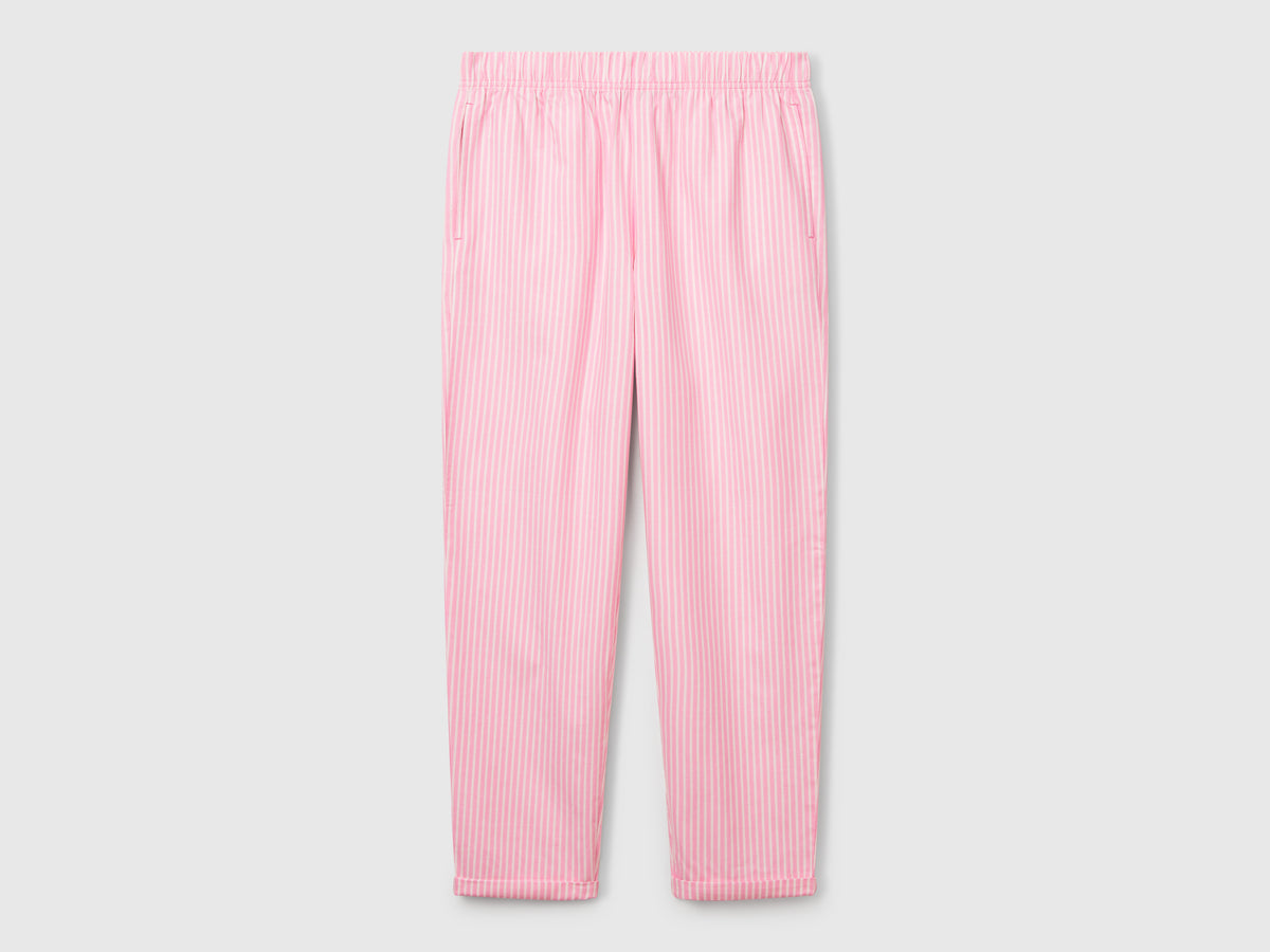 Pantaloni a righe verticali