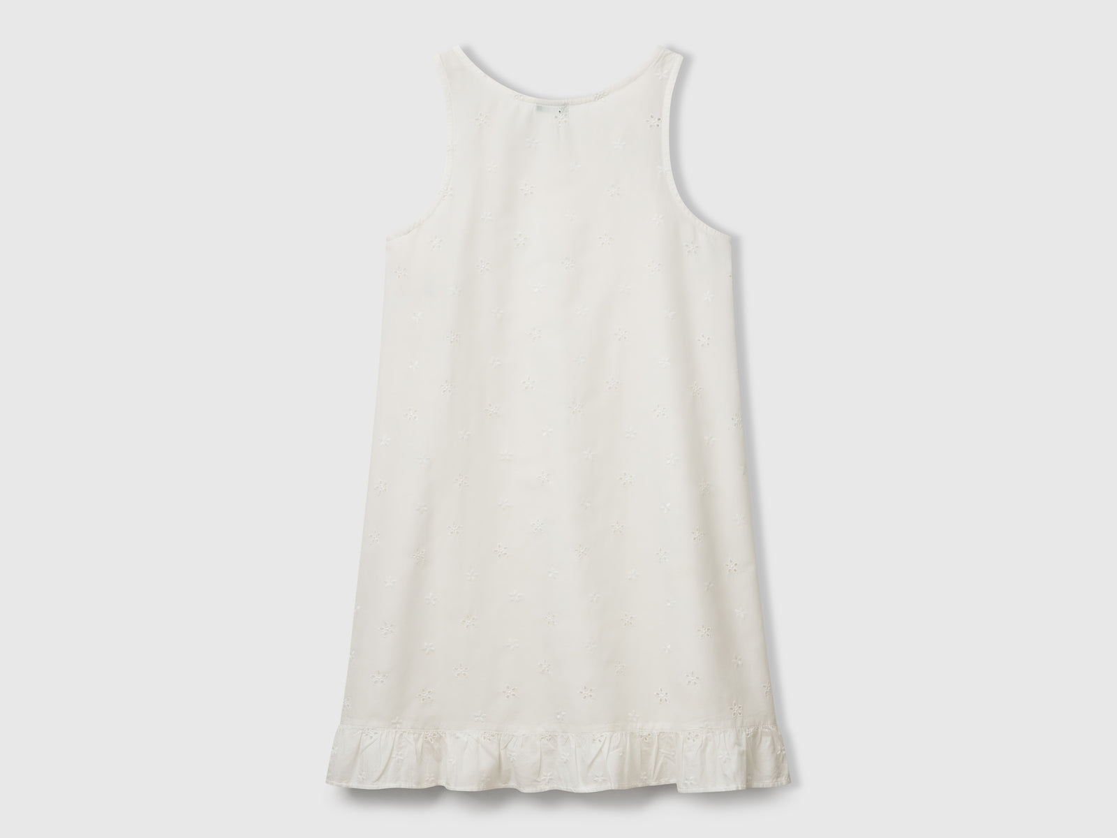 Camicia da notte con stampa fiori da donna bianco panna 2 | Benetton Outlet