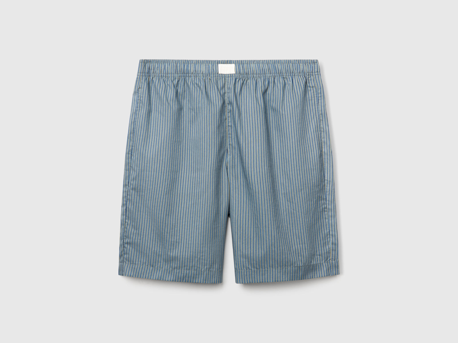 Bermuda a righe da uomo grigio | Benetton Outlet
