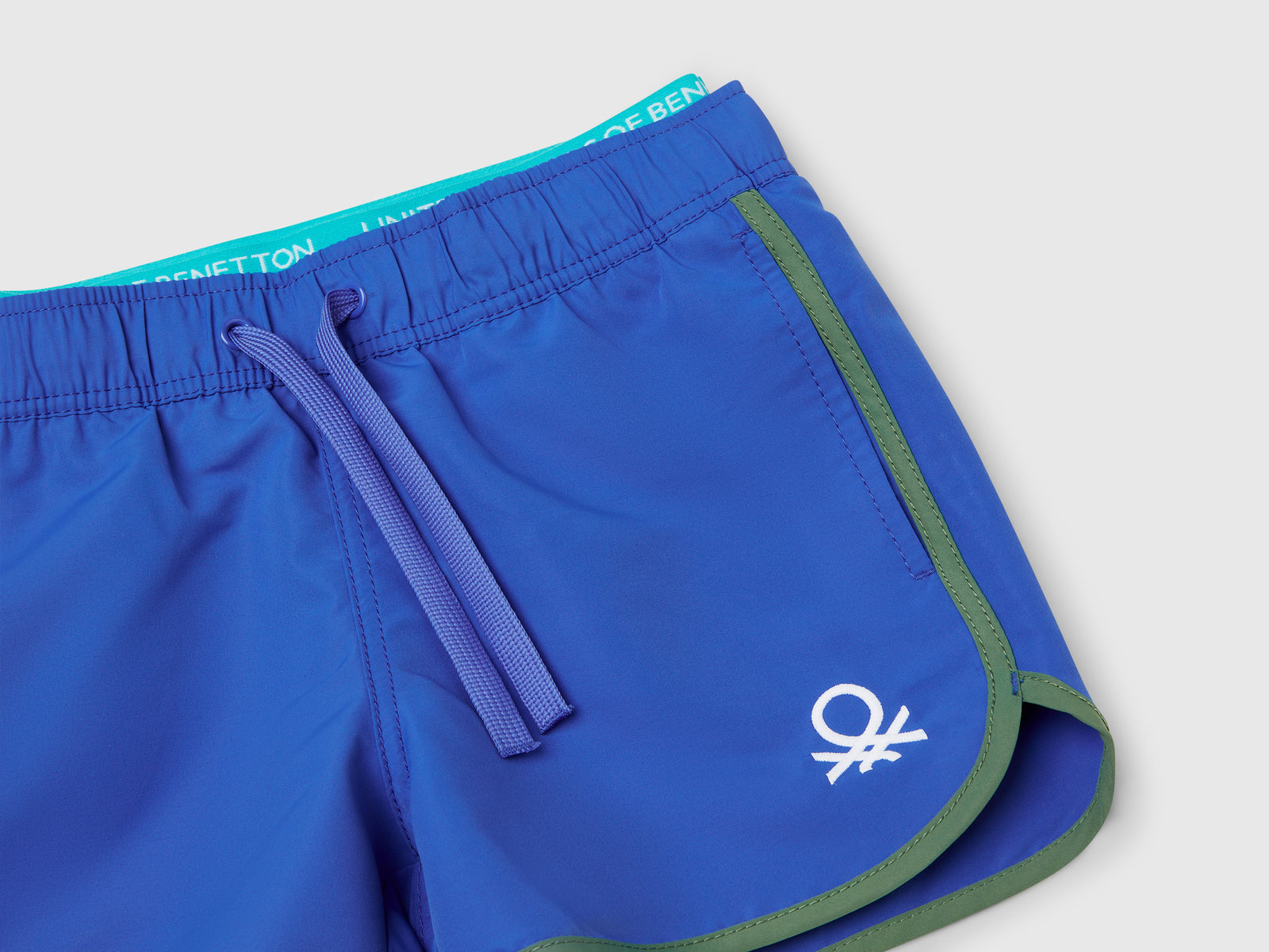 Boxer mare con coulisse da bambino bluette 3 | Benetton Outlet