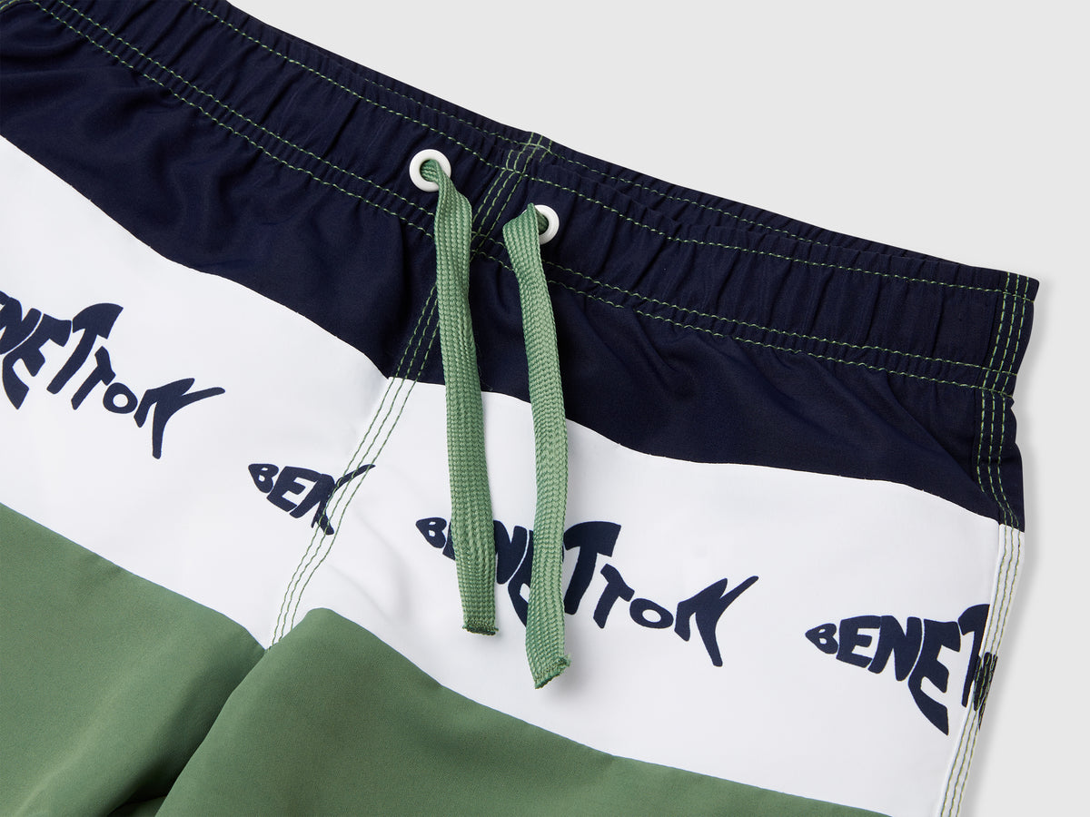 Boxer mare con stampa squali