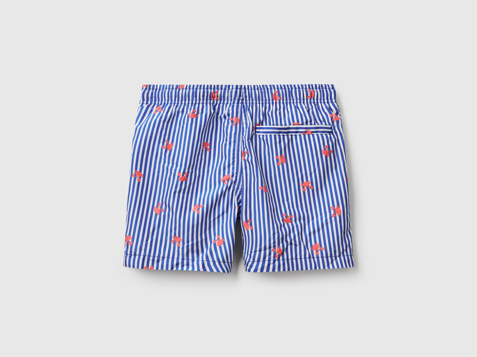 Boxer mare fantasia in nylon da bambino blu 2 | Benetton Outlet