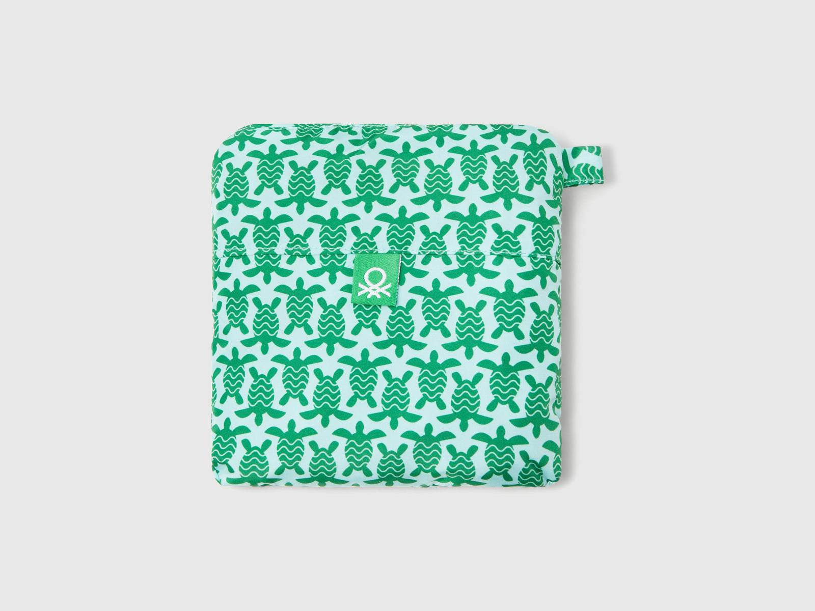 Boxer mare fantasia in nylon da bambino verde 3 | Benetton Outlet