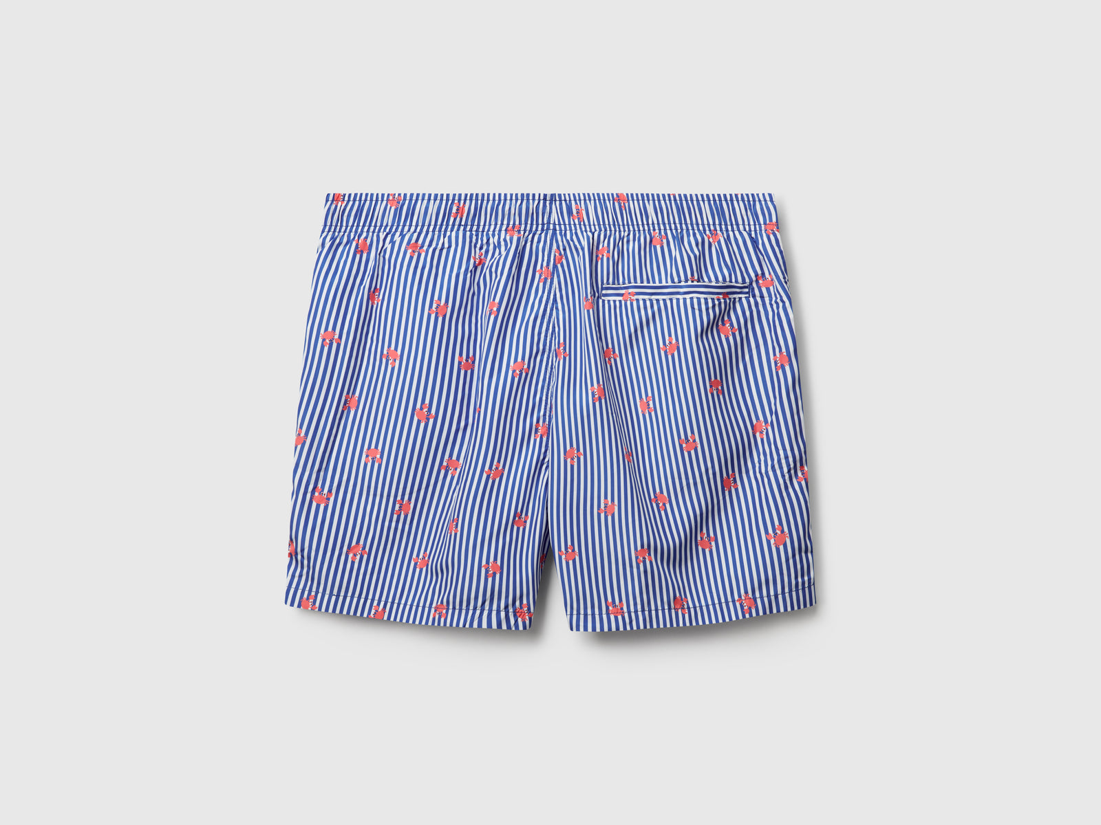 Boxer mare fantasia in nylon da uomo blu 2 | Benetton Outlet