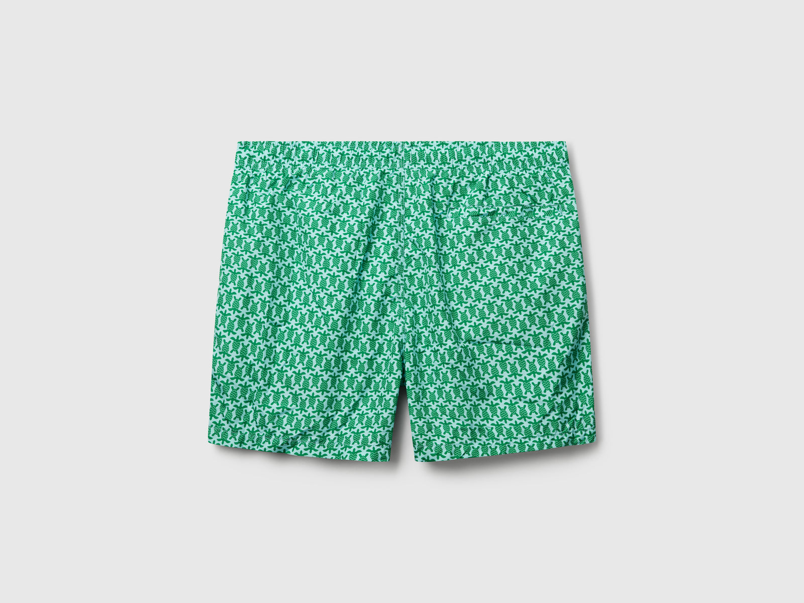 Boxer mare fantasia in nylon da uomo verde 2 | Benetton Outlet