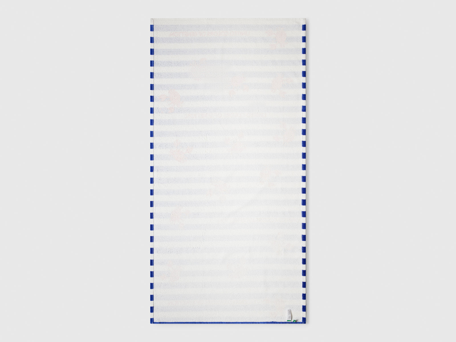 Telo mare a righe con granchi da bambino bluette 2 | Benetton Outlet