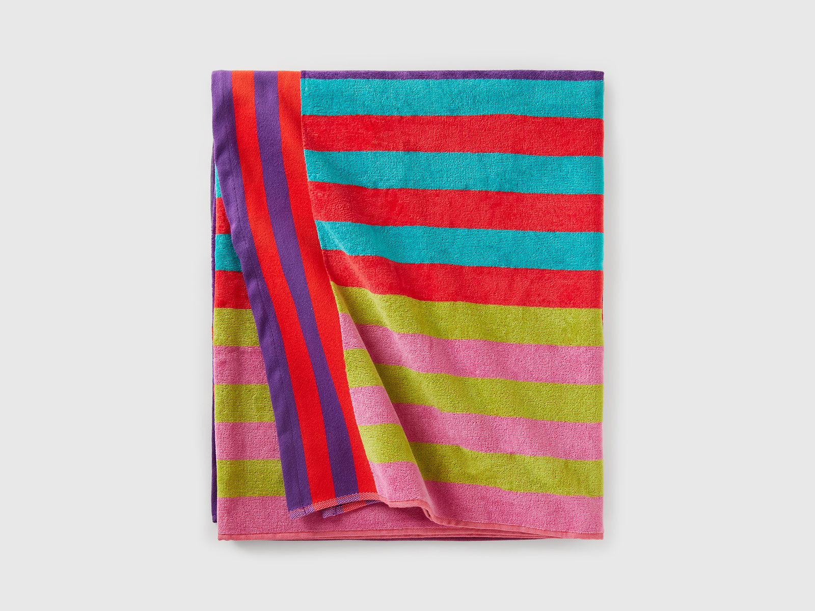 Telo mare con righe da uomo multi-color 3 | Benetton Outlet